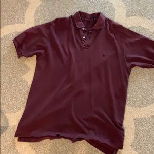 Maroon Ralph Lauren polo